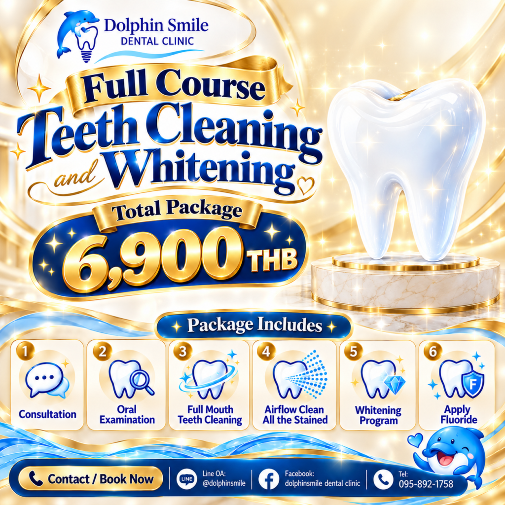 dolphin smile golden dental package
